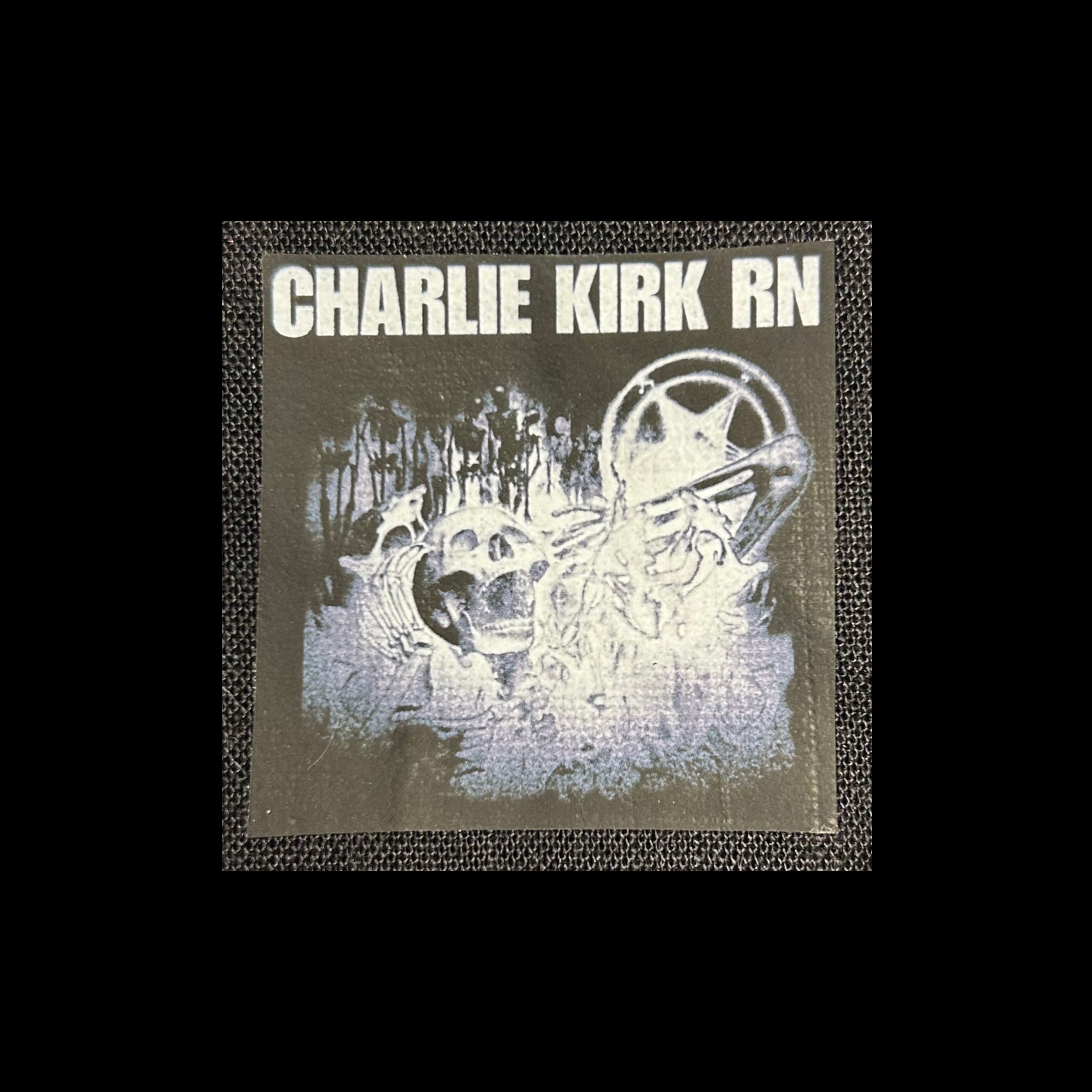 Charlie kirk rn patch