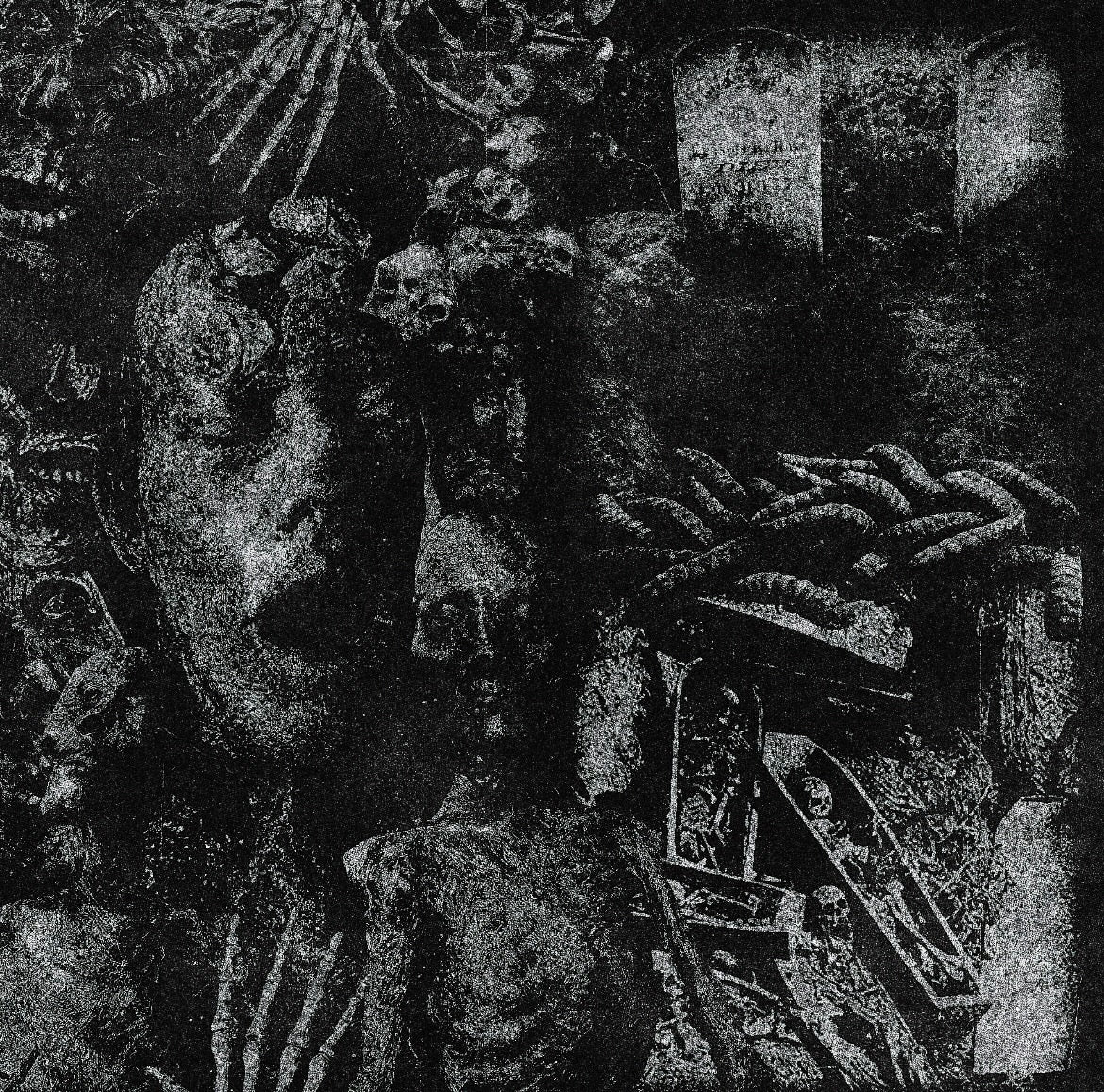 Beneath the dirt vermin V print