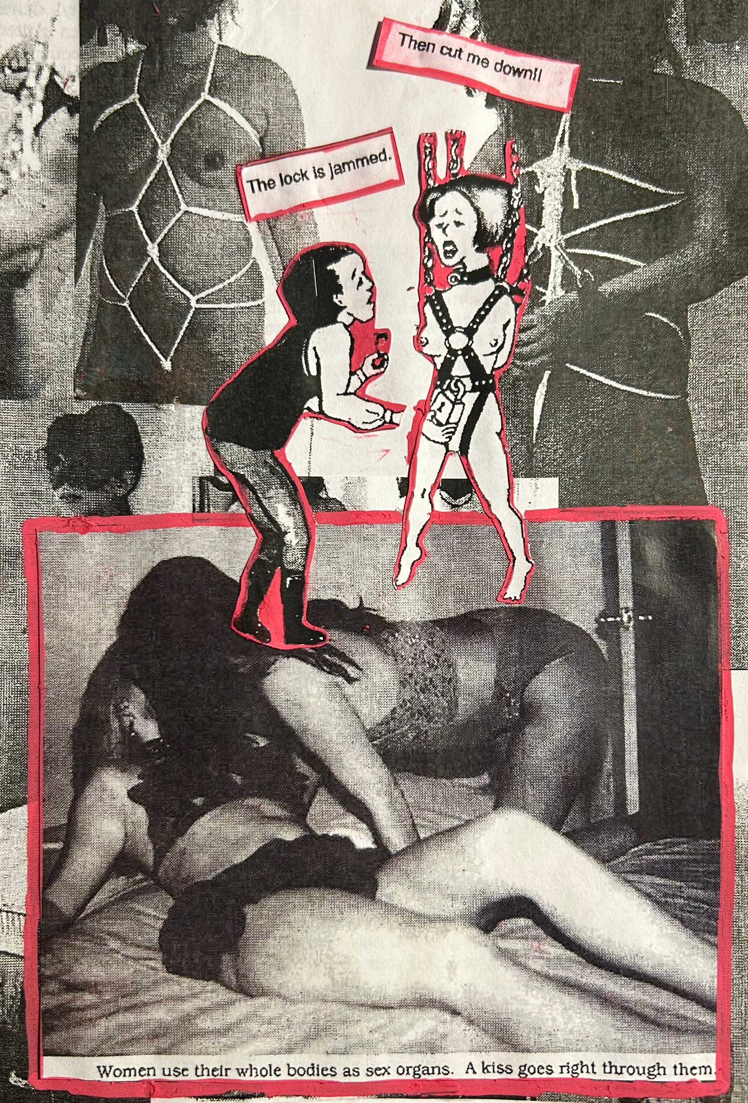 Entrapped attraction prints