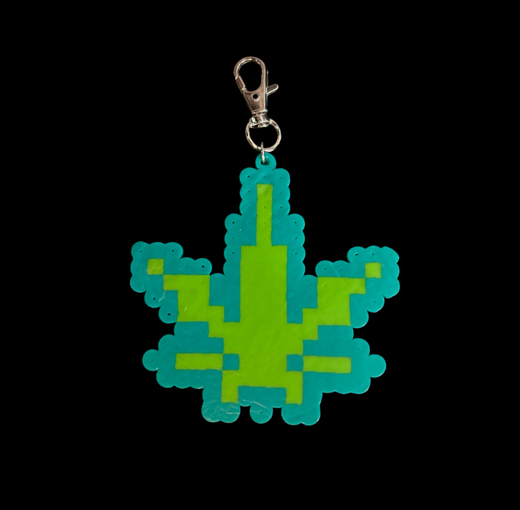 Marijuana keychain