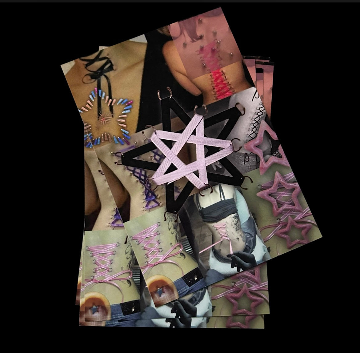 laced-in star prints