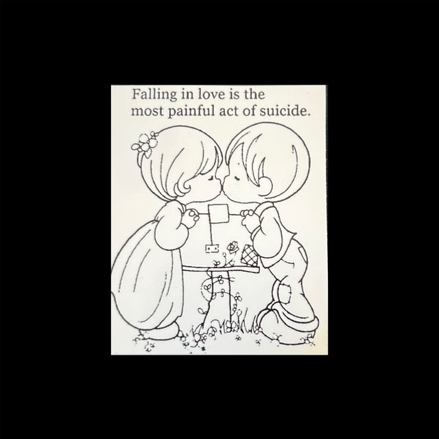suicide love sticker